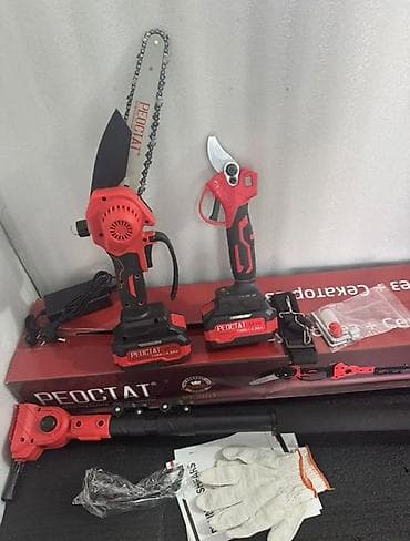 Строительное оборудование: Многофункциональный аккумуляторный комплект для обрезки деревьев — 2