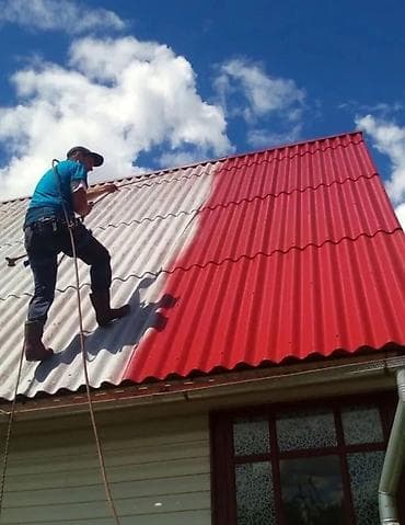 Жасалгалоочу жумуштар: Дубалдарды сырдоо, Шыптарды сырдоо, Терезелерди сырдоо, Майдын негизинде, Суунун негизинде, 3-5 жылдык тажрыйба — 2