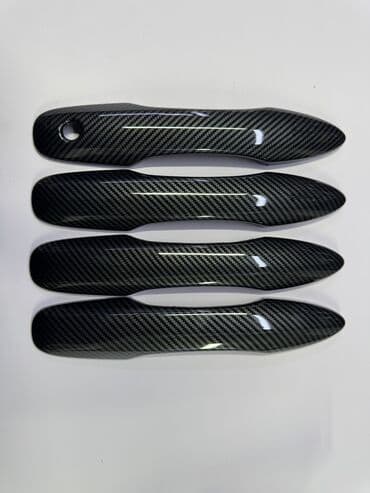 Декоративные накладки На ручки дверей, Хром, Toyota, 2020 г., Новый, Самовывоз