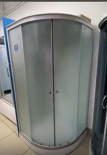 купить душевую кабину: Душевая кабина Полукруглая, Покрытие: Матовое — 2