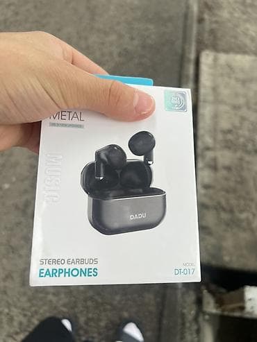Аудиотехника: Беспроводные наушники DADU DT-017 (Stereo Earbuds) - Тип: полностью — 2