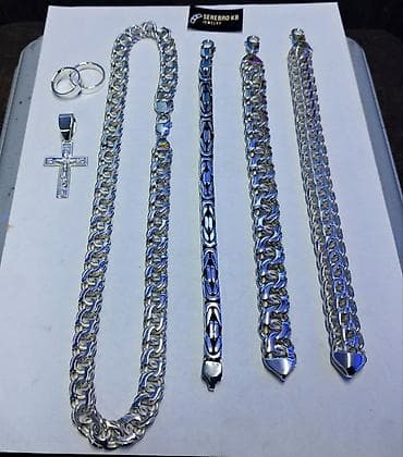 Личные вещи: Серебряная цепь "Питон" 60 грамм 55 см Делаю на Заказ серебряные — 10