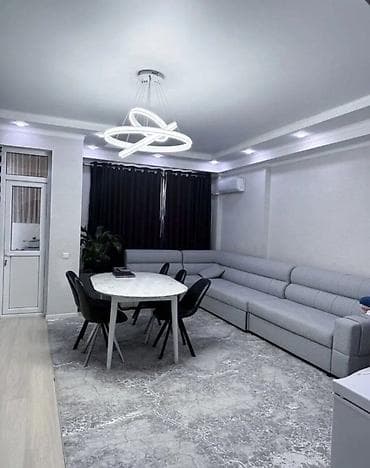 Батирлер: 3 бөлмө, 82 м², Юг-2 мкр Элитка, 9 кабат, Жаңы ремонт — 1
