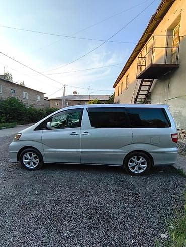 mini ev: Toyota Alphard: 2004 г., 2.4 л, Автомат, Газ, Минивэн — 1