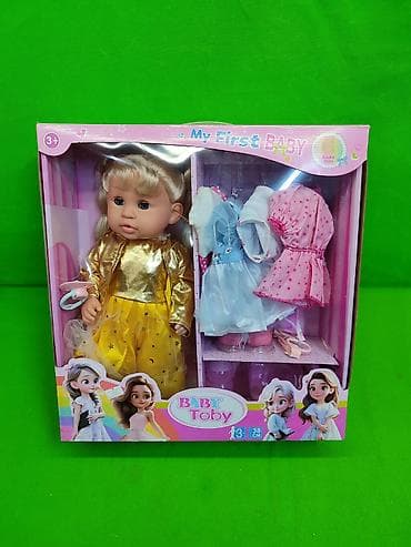 Кукла с нарядами игрушка детская👧 Комплектация товара: кукла, 4 lalafo.kg да Кукла с нарядами игрушка детская👧 Комплектация товара: кукла, 4