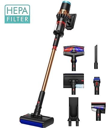 Пылесос, Вертикальный, Сухая, Циклонный фильтр