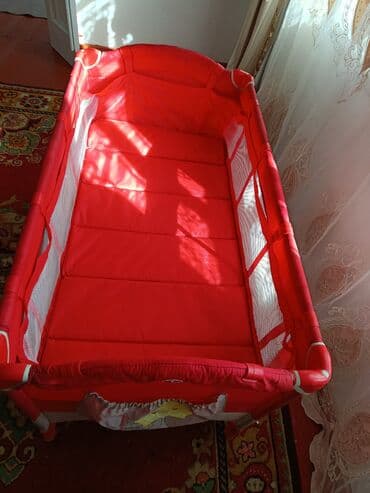 Lixiang: Манеж-кровать, Б/у, Складной, Другой материал — 2