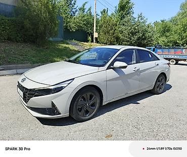 продаю витз: Hyundai Avante: 2021 г., 1.6 л, Автомат, Гибрид, Седан — 10