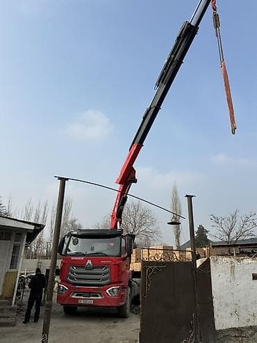 услиги кран манипулятор: Продается тягач манипулятор хово 2021 430лс стрела 18м г.п 20т — 4