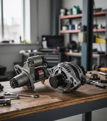 промышленный генератор: Ремонт деталей автомобиля, с выездом — 2