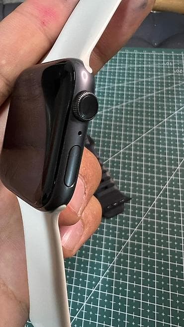 mi watch lite бишкек: Apple Watch 4 44 mm в хорошем состоянии в комплекте белый ремешок — 8