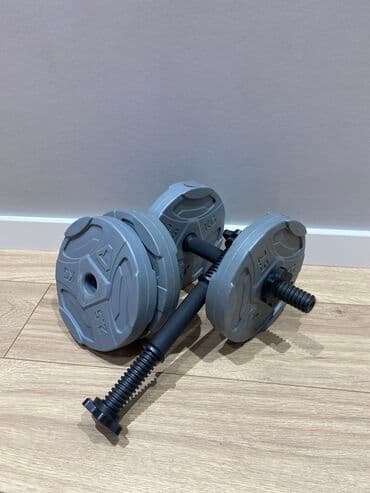 гантели для начинающих дома: Гантели 5,5 килограмм каждая 4 гири по 2,5 кг 2 грифа по 0,25 кг В — 1