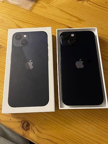 IPhone 13, Б/у, 256 ГБ, Синий, Коробка, 80 %