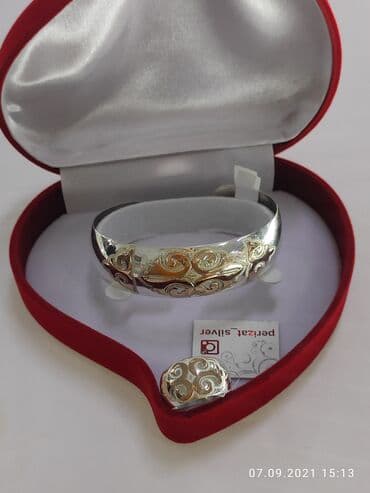 эксклюзивные свадебные пригласительные: Билерик+кольцо Серебро покрыто золотом пробы 925 Производитель Бишкек — 2