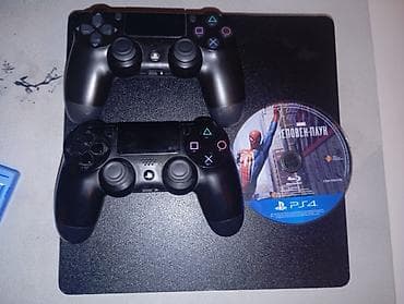 PlayStation 4 Slim 500GB + Человек-Паук | 2 джойстика Продам