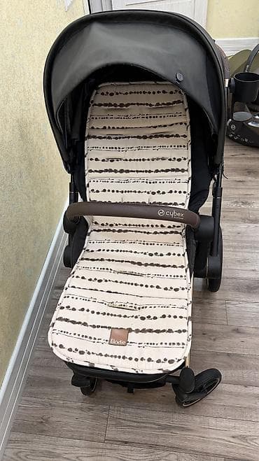матрац на коляску: Продаю коляску Cybex Platinum 🖤 Комплектация: — прогулочный блок — — 5