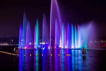 mini projector: Музыкальные светодиодные фонтаны — проектирование и установка под ключ — 5