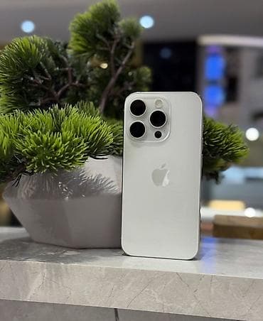 mini 6: IPhone 15 Pro, Б/у, White Titanium — 1