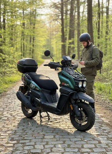 сукутер мапет: Тип скутера Tank, 150 куб. см, Бензин, Б/у — 1