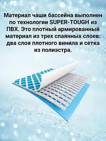 огромный: 220/150/60 см модель 28270. Каркасный бассейн от Intex размером — 4