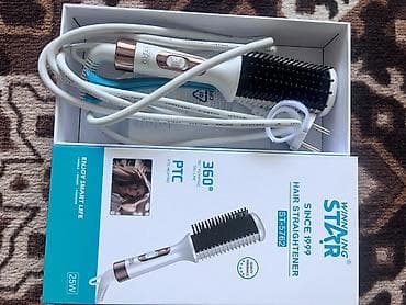 фен расческа для укладки волос: Расческа-выпрямитель — 1