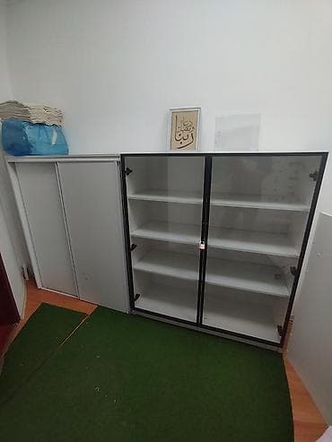 полки для офиса: Комплект офисной мебели, Новый, ДСП, Самовывоз, Платная доставка, цвет - Белый — 3