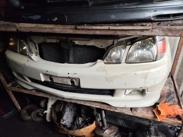 передний бампер тайота витц 2002 г: Бампер Передний Toyota, Б/у, Оригинал — 2