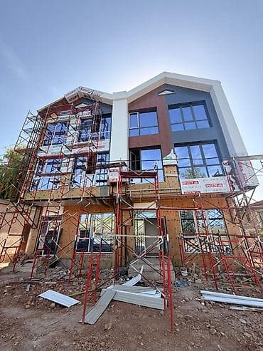 Продам 3-этажный таунхаус 239 м², с .Ортосай по 1 линии 218т$ В 5