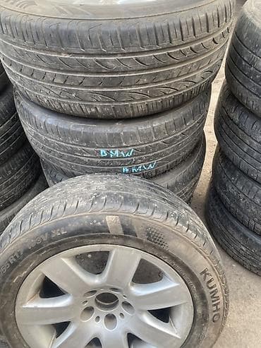 Комплект колес BMW на 17 дюймов. - Диски: легкосплавные, 5-спицевые