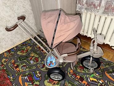 rolls roys: Детский трёхколёсный велосипед-каталка AMICO с родительской ручкой и — 3