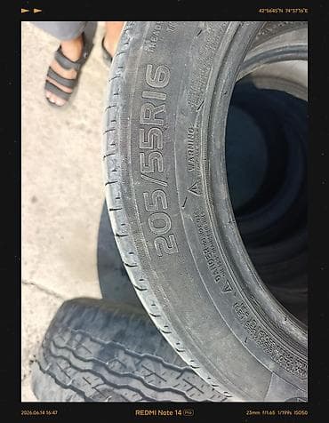 e34 540i: Шины 205 / 55 / R 16, Лето, Б/у, Комплект, Легковые, Франция, Michelin — 3