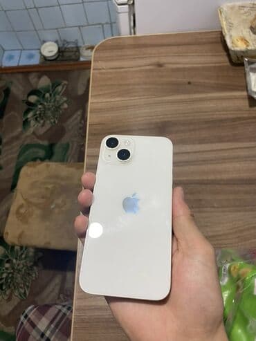 сколько стоит оперативная память: IPhone 14, Колдонулган, 128 ГБ, Ак, Коргоочу айнек, Куту, Каптама, 87 % — 1
