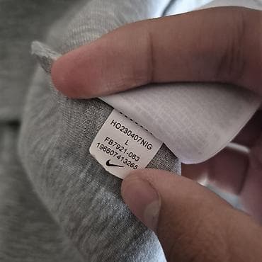 толстовка найк: Мужская толстовка, L, Nike, Новый, цвет - Серый, Самовывоз, Платная доставка — 8