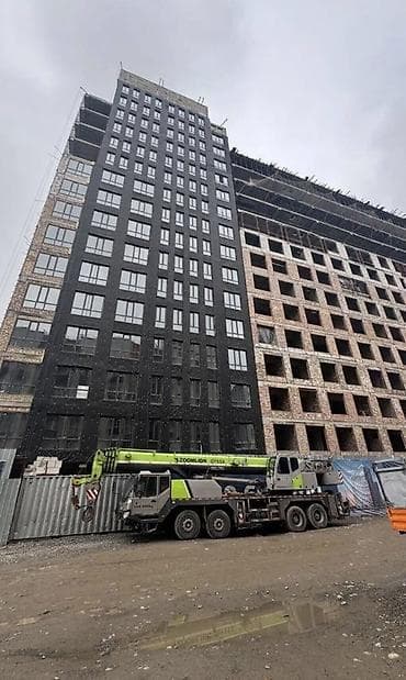 Батирлерди сатуу: 1 бөлмө, 47 м², Элитка, 14 кабат, ПСО (өзү оңдоп түзөтүп бүтүү үчүн) — 1