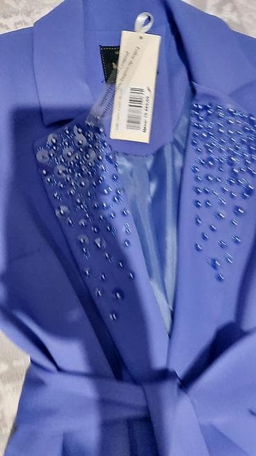 Прокат одежды: Брючный костюм, Палаццо, Пиджак, Турция, Шелк, Осень-весна — 4