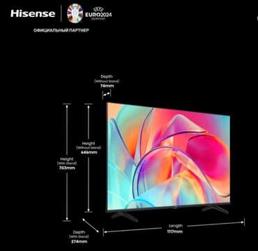 купить пульт для телевизора hisense: Hisense 50e7kq складские цены qled 4k smart tv vidaa hdr10+ — 3