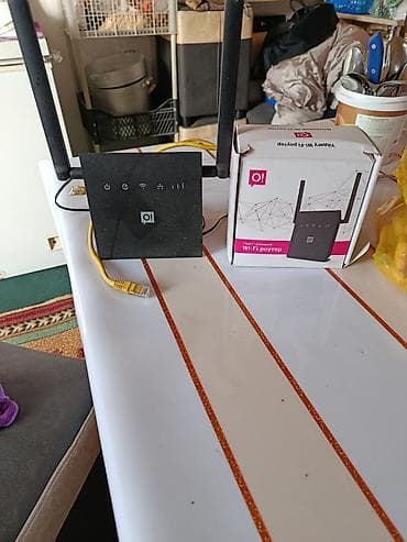 Wi‑Fi роутер O!. Компактная модель с двумя внешними антеннами для