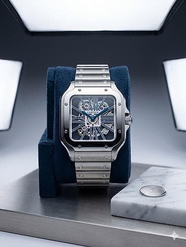 smart sensor: Классические часы часы, Cartier, Водонепроницаемые, Унисекс — 1