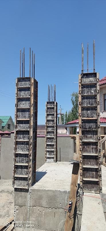 бетонные опоры: Опалубка — 1