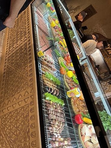 витринный стол: Для мяса, мясных изделий — 8