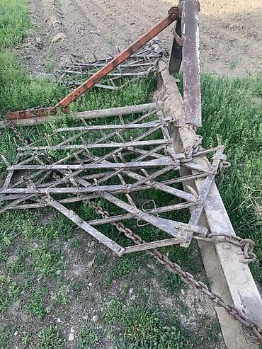 Борона зубовая прицепная с брусом-волокушей - Тип: секционная