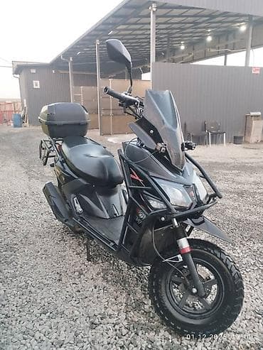 скутер фара: Скутер X-7, черный, дорожный/вседорожный стиль. Срочно сатылат жэ — 8