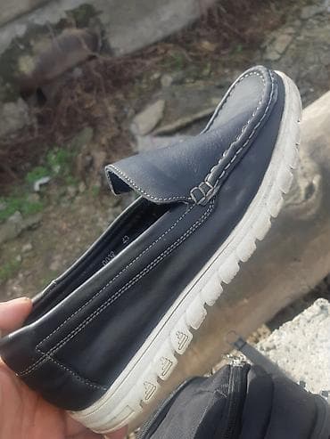 Босоножки, сандалии, шлепанцы: Кеды/слip-on мужские NBGLOBAL - Два варианта верха: белая гладкая — 6