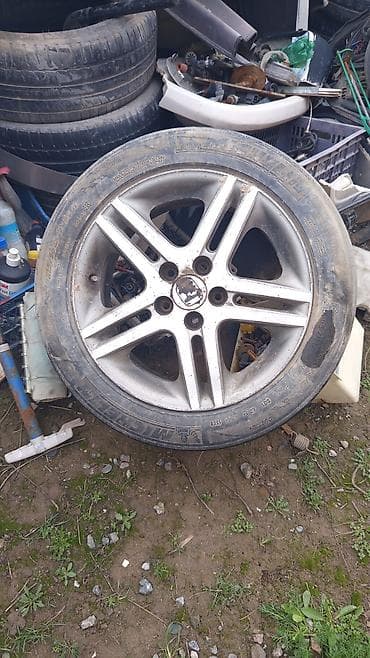 Шины: Колеса в сборе 215 / 55 / R 17, Лето, Комплект, Литые, отверстий - 5 — 2