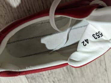 искры для обуви: Мужские кроссовки, 42, Новый, цвет - Красный, Самовывоз — 3