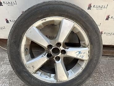 225 55 18 шины: Колесо летнее R18 / 235/55, разболтовка 5x114.3, литой диск, вылет — 5