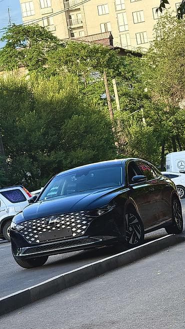 Транспорт: Hyundai Grandeur: 2021 г., 2.4 л, Автомат, Гибрид, Седан — 2