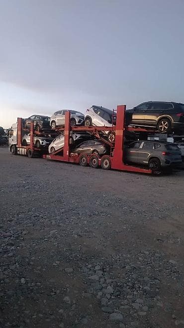 Транспорт: Тягач, Renault, 2010 г., Сar carrier trailer — 2