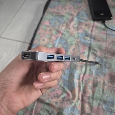wl mouse: Переходник какой то супер крутой 5 разъемов Type c подключение — 4