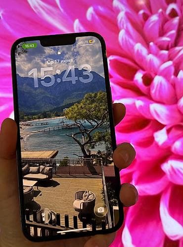 IPhone 13 Pro, Новый, 128 ГБ, Sierra Blue, Защитное стекло, Чехол, Кабель, 76 % — 2